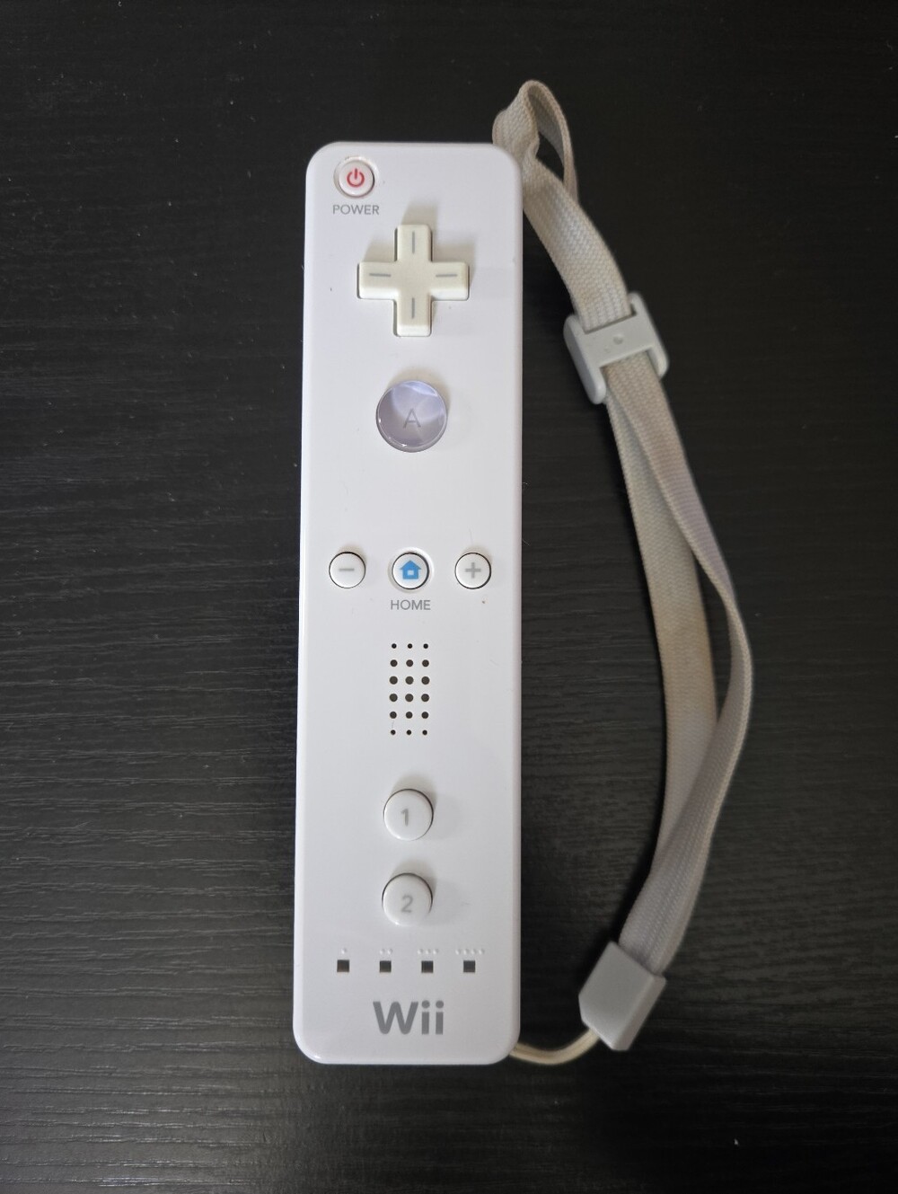 White Nintendo Wii Remote - Authentic Original Nintendo Brand Controller